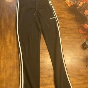 Black and white adidas joggers. Warn a couple times. Smoke free house